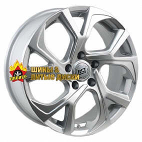 RST R087 6.5*17 5*114.3 et45 d54.1 Silver