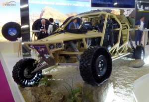 На выставке Eurosatory 2018 Мишлен представил шины для военной техники